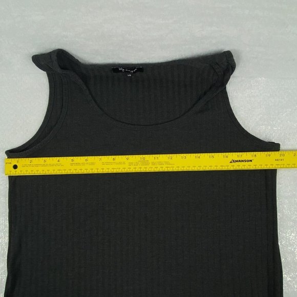 Lily Morgan Tank Top Womens Large Stretch Pullover Gray Sleeveless - Picture 5 of 9
